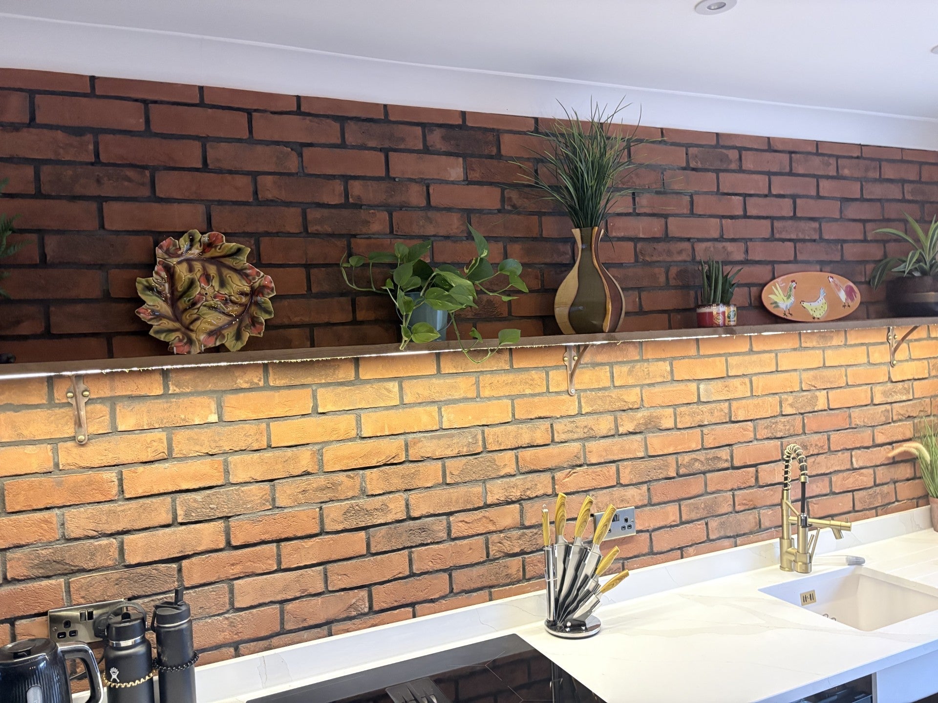 Smoked Chelsea slips in Devon kitchen